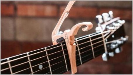 Капачки за китара: назначаване и характеристики на избор