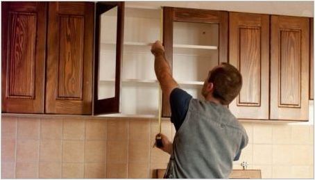 Коя височина трябва да окачите кухненски шкафове?
