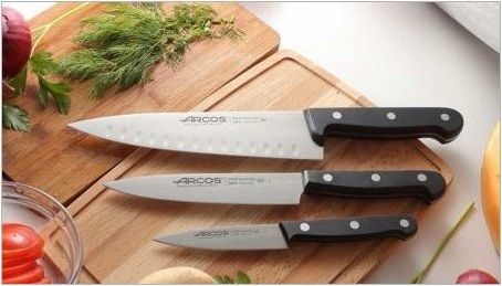 Ножове на Arcos: модел и препоръки за употреба