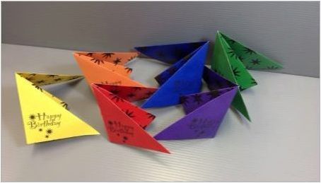 Оригами за детска лодка