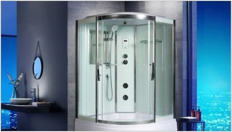 Полукръгливи врати за душ кабина: видове и съвети за избор