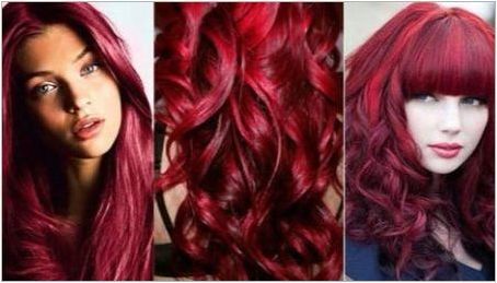 Ruby Цвят на косата: нюанси, избор на боя, съвети за грижа