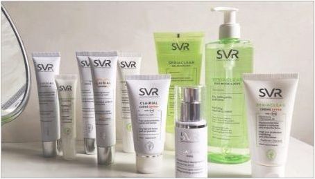 SVR козметика: предимства, недостатъци и преглед на обхвата
