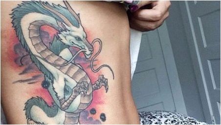 Tattoo & # 171 + Haku Dragon & # 187 + от & # 171 + Ghosts Ghosts & # 187 +